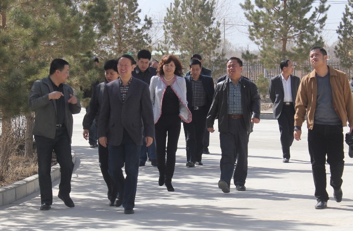 Survey Team of Gansu Commerce Bureau Comes to Our Company for Investigation