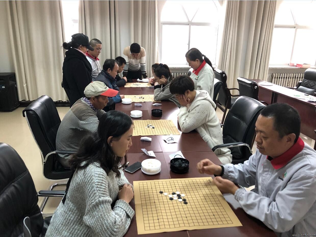 公司举办各类棋类比赛